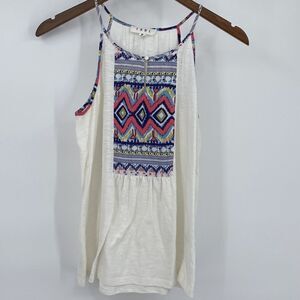THML White Cotton Tank Top SP